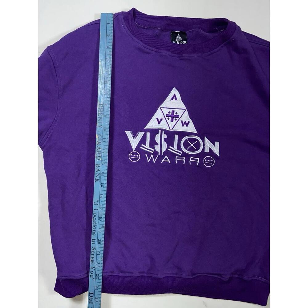 Vision Warr Street Wear Skateboard Hip Hop Sweatshirt pockets Columbus GA Jesus - Picture 8 of 10